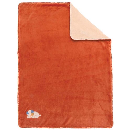 Покрывало Nattou Supersoft 75*100см Jim  & Bob Собачка и Енот 333351