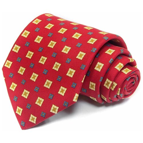 Стильный широкий галстук в квадратик Benjamin James 811547