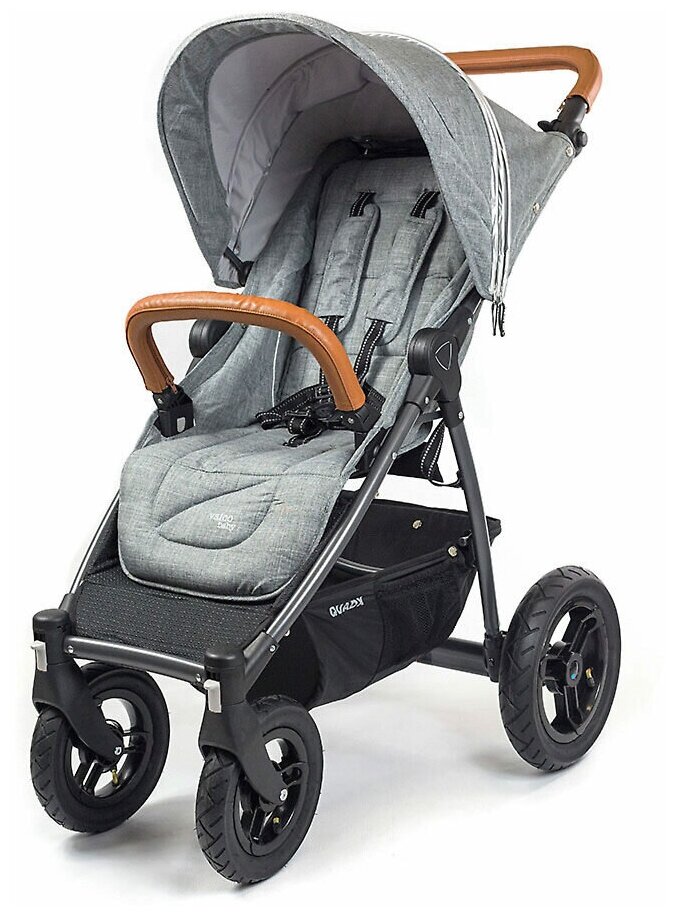 Прогулочная коляска Valco Baby Quad X, цвет Tailormade Grey Marle