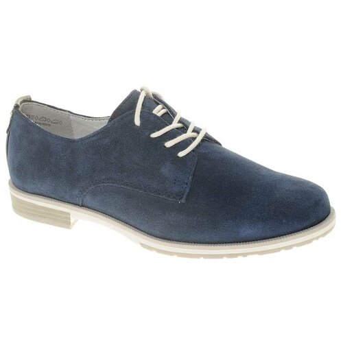 фото Туфли marco tozzi (navy comb) женские летние, размер 38, цвет синий, артикул 23211-28-890