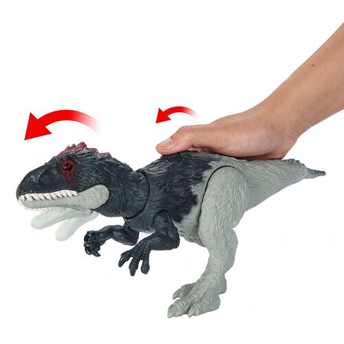 Mattel Jurassic World Wild Roar Eocarcharia HLP17 динозавр jurassic world wild roar eocarcharia эокархарии дикий рев 32 см hlp17