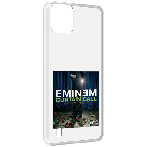 eminem curtain call the hits Чехол MyPads Eminem CURTAIN CALL, THE HITS для Blackview A55 задняя-панель-накладка-бампер