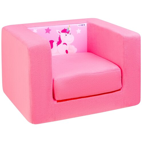 фото Кресло-кровать paremo детское pcr320 дрими крошка перси размер: 52х45 см, обивка: ткань, цвет: розовый