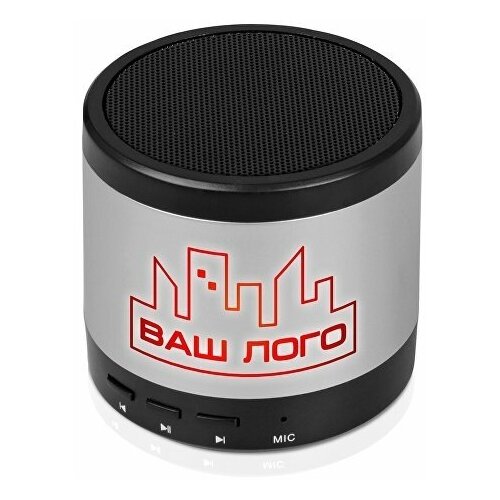 Портативная колонка Ring neon с подсветкой корпуса 5610201 черныйсеребристый 62 х 6 х 63 крашеный металлпластик 190000₽