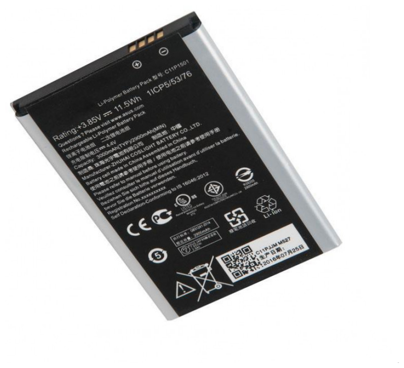 Аккумуляторная батарея MyPads 2300mAh C11P1428 на телефон ASUS Zenfone 2 Lazer ZE500KL/ZE500KG (Z00ED)