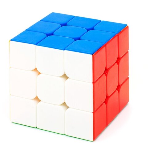 Кубик Рубика для спидкубинга YJ 3x3x3 RuiLong Цветной пластик