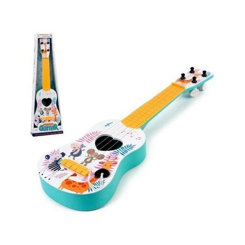 Музыкальная игрушка-гитара Зоопарк, цвета микс 5284114 .