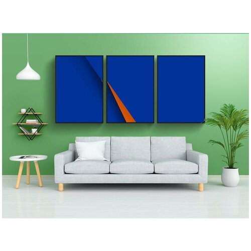 фото Набор модулных постеров для интерьера "дизайн, шаблон, текстура" 60x90 см. в тубусе, без рамки lotsprints