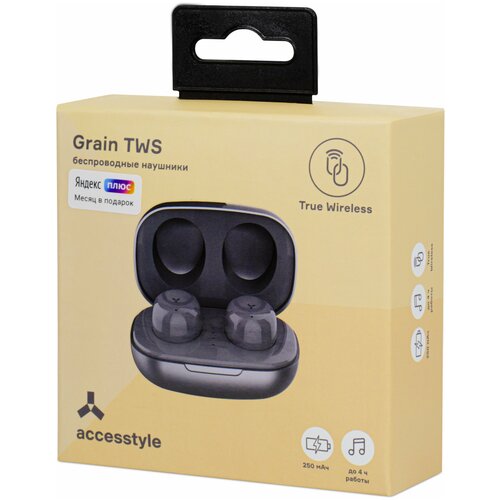 TWS наушники Accesstyle Grain TWS Grey 92200₽