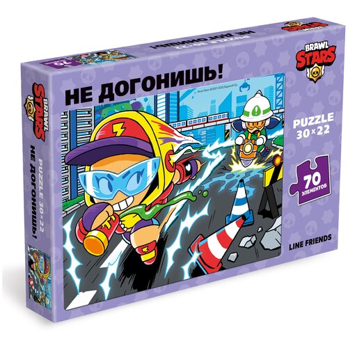 Brawl Stars. Пазл 70 элементов. Не догонишь