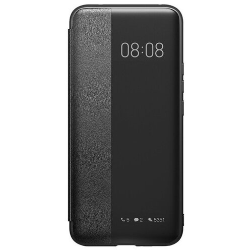 фото Чехол-кейс mypads для xiaomi mi 11 с боковым окном черный из импортной кожи с окном предпросмотра