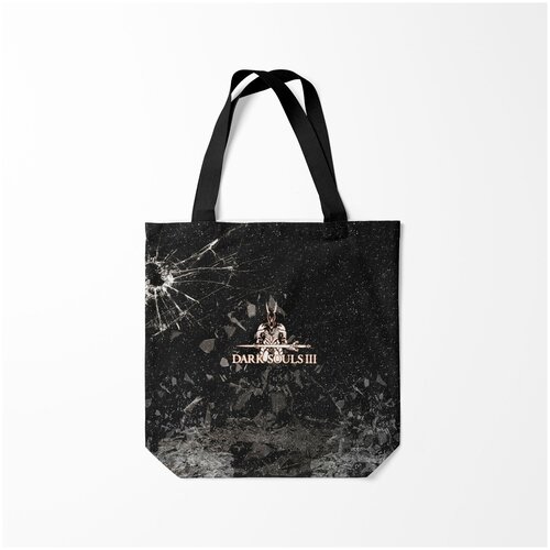 фото Сумка-шоппер / 40х40 см / геймерам / dark souls burnettie