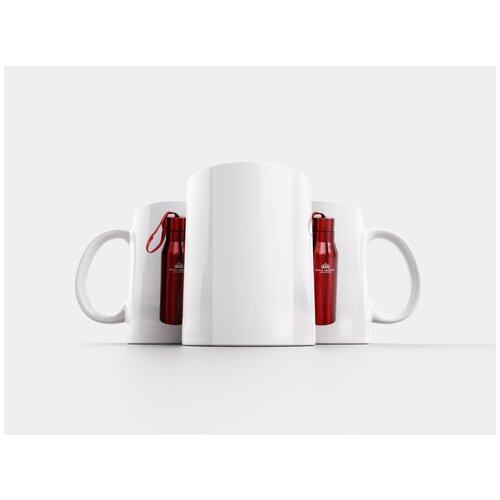 фото Кружка "стакан, молоко, отдых на природе" 320 мл lotsprints