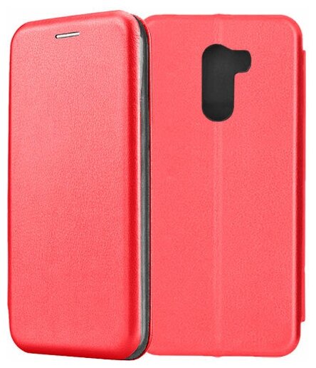 Чехол-книжка Fashion Case для Xiaomi Pocophone F1 красный
