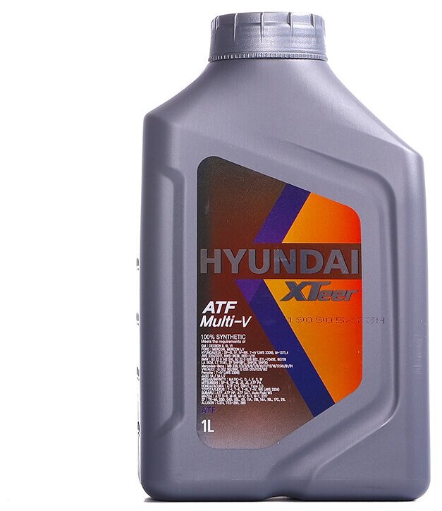 Масло Трансмиссионное Hyundai Xteer Atf Multi V 1 Л 1011411 HYUNDAI XTeer арт. 1011411