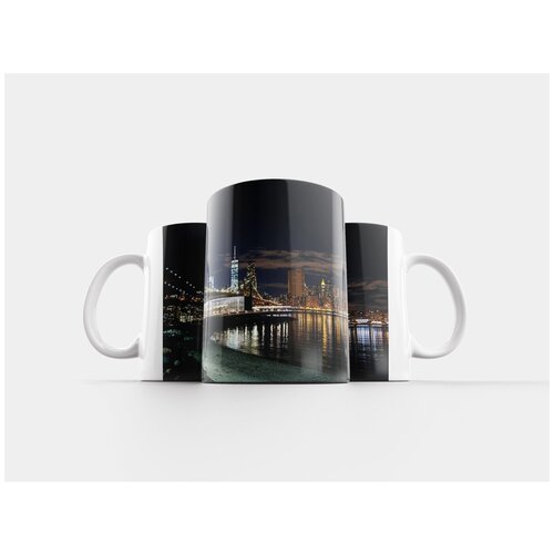 фото Кружка "темный, ночь, городской" 320 мл lotsprints