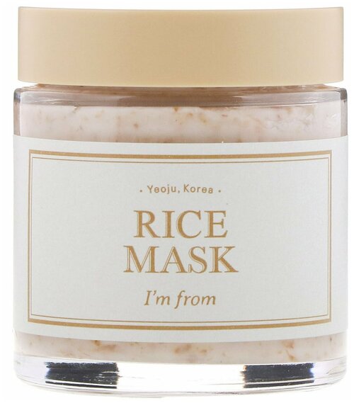 Im From Rice Mask, Очищающая маска-скраб с рисовыми отрубями (110 гр)