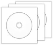 Диск DVD+R 8.5Gb 8x DL (Double Layer) CMC Printable в бумажном конверте с окном, 3 шт.