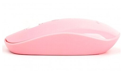 Мышь беспроводная Gembird MUSW-390 24ГГц 2 кнопки колесо кнопка1000DPI розовый глянец