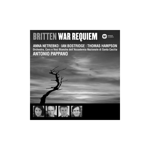 фото Компакт-диски, warner classics, netrebko, anna / bostridge, ian / hampson, thomas / dell' accademia nazionale di santa cecilia / pap - britten: war requiem (cd)