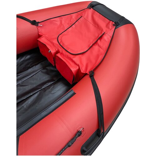 фото Средняя носовая сумка красная для лодки 3.3-3.9 м ип "иванов"