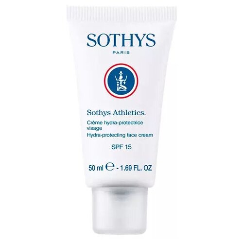 Увлажняющий защитный крем с тоном Hydra-Protecting Face Creame SPF 15 50 мл., Sothys.