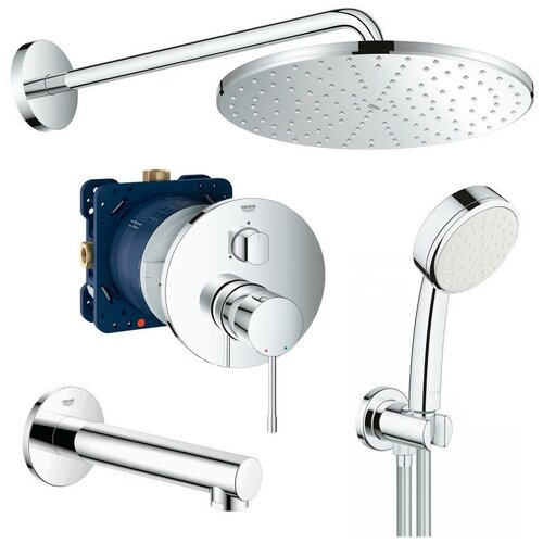 Essence 55096000 встраиваемая душевая система с изливом Grohe