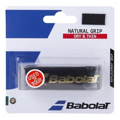 фото Обмотка для ручки ракетки babolat grip natural x1 black 670057