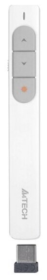Презентер A4TECH LP15 Radio USB (15м) белый (1198670)