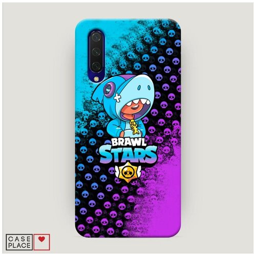 фото Чехол пластиковый xiaomi mi a3 lite леон с черепами case place