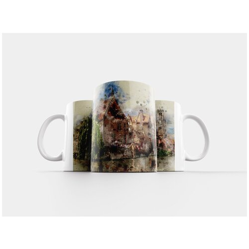 фото Кружка "колокольня, башня, брюгге" 320 мл lotsprints