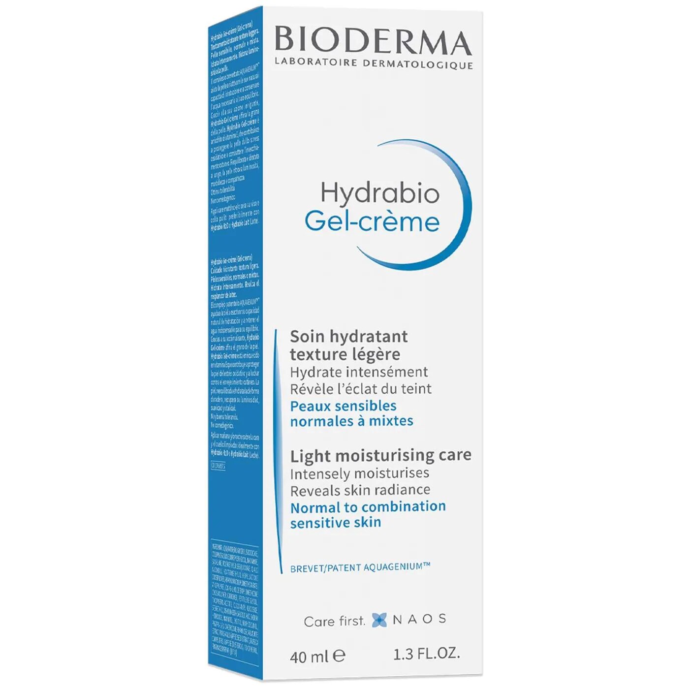 Bioderma Гидрабио Увлажняющий гель-крем с легкой текстурой 40 мл (Bioderma, ) - фото №17