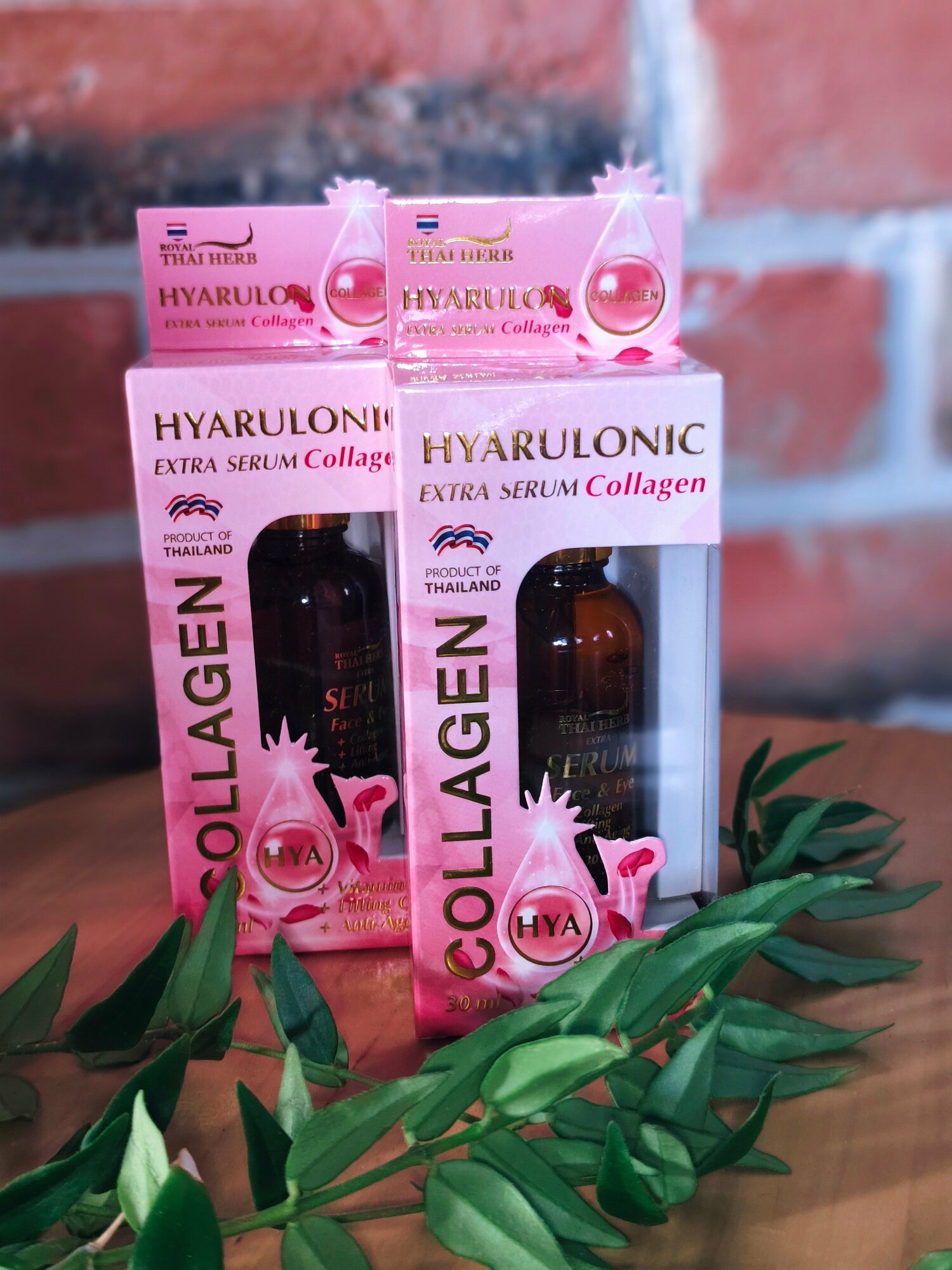 Royal Thai Herb Сыворотка- Коллагеновый серум с эффектом ботокса