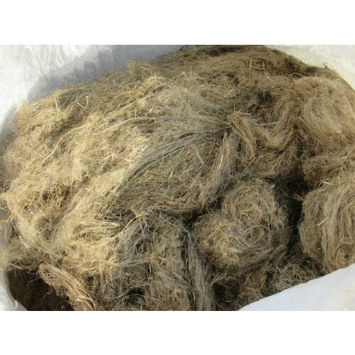 Пакля лен отборный Берлога урожай свежий 15 кг 4909₽