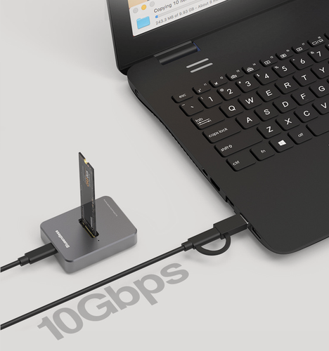 Изображение товара Док-станция PALMEXX для M.2 NVMe + M.2 SATA, USB3.1