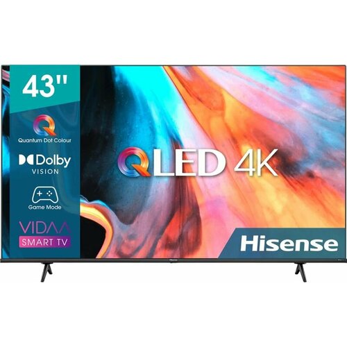 HISENSE QLED телевизор Hisense 43E7HQ Гарантия производителя 3990000₽
