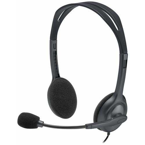 Гарнитура Logitech H111 981-000588 интерфейс подключения miniJack 35 мм 394200₽