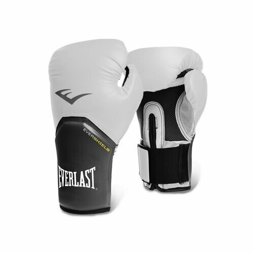 Боксерские перчатки тренировочные Everlast Pro Style Elite - Белый (10 oz) боксерские перчатки everlast тренировочные pro style elite красные