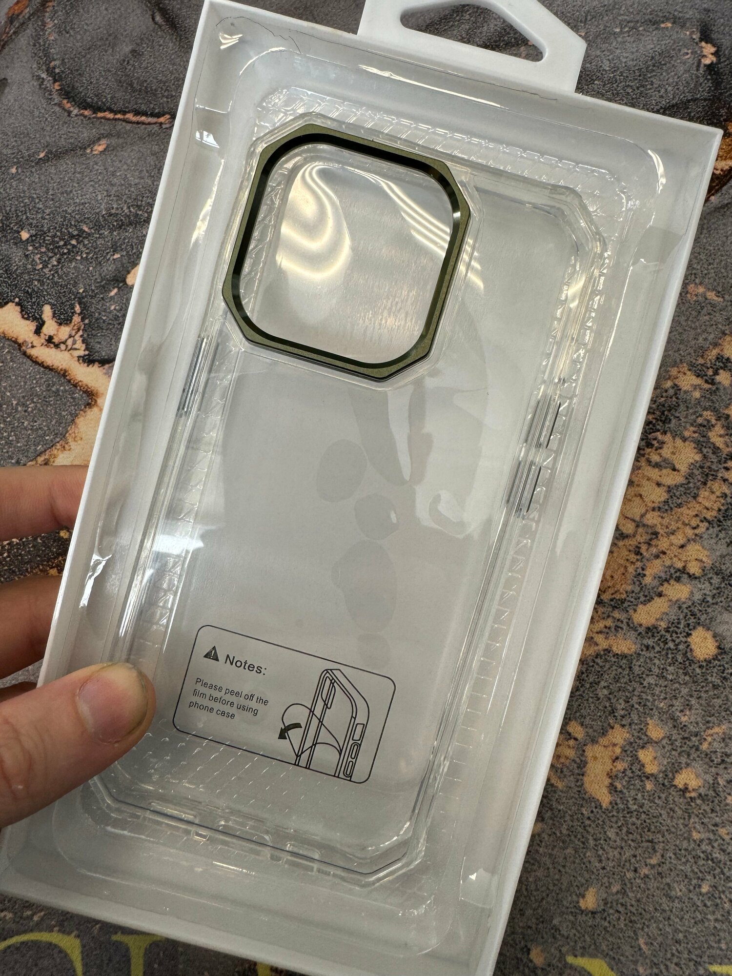 Чехол панель накладка бампер MyPads Uгud для iPhone 12 / 12 Pro тонкая пластиковая крышка прозрачная окантовка камеры зеленая MyPads