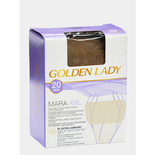 Колготки Golden Lady LEDA/MARA, 20 den, бежевый колготки женские golden lady mara 20 den размер 6 цвет nero