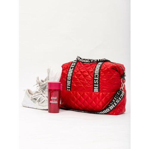 Сумка тоут VIKITIKI, фактура гладкая, красный