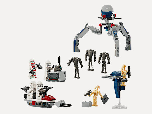 Изображение товара Конструктор LEGO Star Wars 75372 Конструктор Боевой набор солдат-клонов и боевых дроидов
