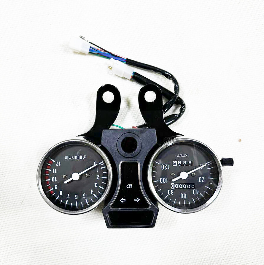 фото Панель приборов (щиток) для мопеда Альфа, Дельта 120км, электронный тахометр