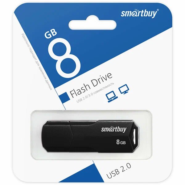 Smartbuy Click 16Gb (синий) - фото №7