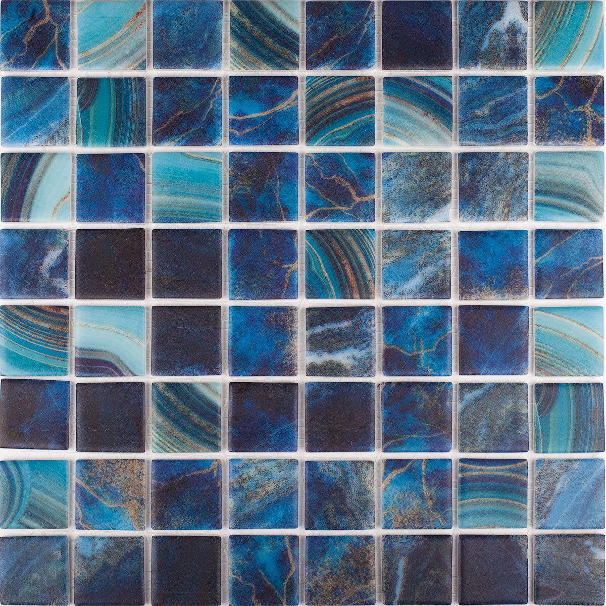 фото Мозаика Vidrepur Nature 5704 Royal MT 31,7x31,7 (цена за 2 м2)