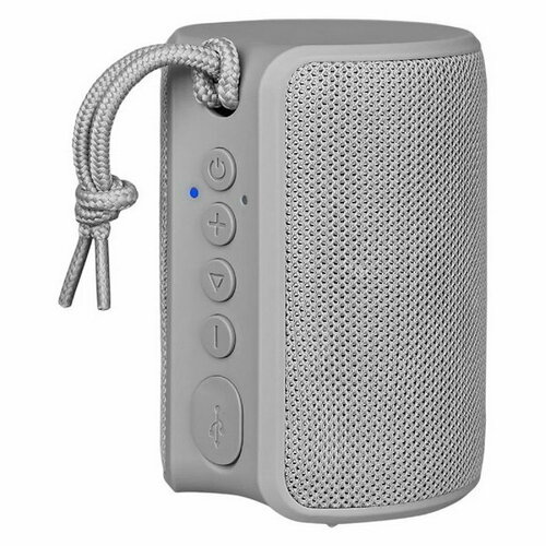 Портативная колонка Play 5 Вт microUSB IPX7 1800 мАч серая 180800₽
