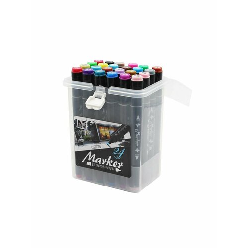 Маркеры для скетчинга двухсторонние 2589-24