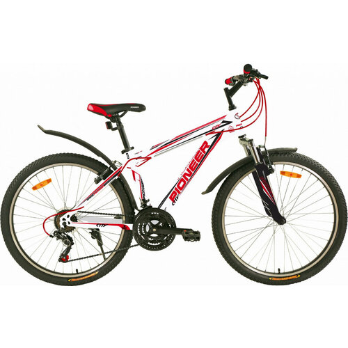 PIONEER City 2616 white-black-red Велосипед 1823000₽
