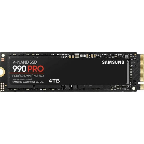 Твердотельный накопитель SSD Samsung M2 2280 4TB 990 PRO 3946000₽