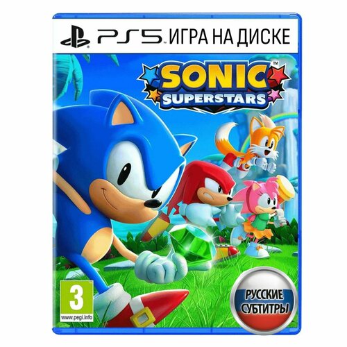 игра sonic team racing playstation 4 русские субтитры Sonic Superstars (PlayStation 5, Русские субтитры)